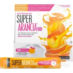 Super Arancia 1000 Zuccari - Integratore di Vitamina C, Echinacea e Zinco 10 stick-pack
