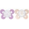 Chicco Succhietto Physio Comfort Silicone Rosa 6 -12m confezione 2 ciucci