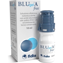 Blugel a free 10 ml soluzione oftalmica senza conservanti 