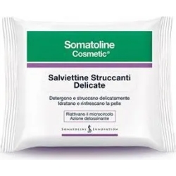 Somatoline salviettine struccanti bipack 20 + 20 salviette