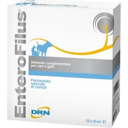 enterofilus - integratore alimentare per cani e gatti - 36 fiale da 10 ml