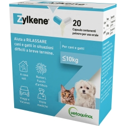 Zylkene mangime complementare per cani e gatti 20 Capsule da 75 mg