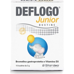 Deflogo junior - integratore antinfiammatorio naturale 20 compresse