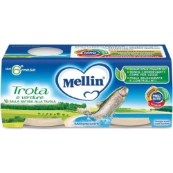 Omogeneizzato Trota e Verdure - 2 vasetti x 80 g