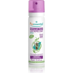 Puressentiel S.o.s. Pidocchi Spray Preventivo con attivo 100% di origine vegetale 75 ml