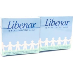 Libenar libenar soluzione fisiologica sterile 15 fiale + 15 fiale promo