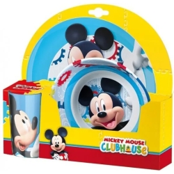 Mickey Mouse Set da Tavola Multicolore 3 pezzi