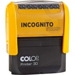Timbro Incognito Stamp 18x47 mm