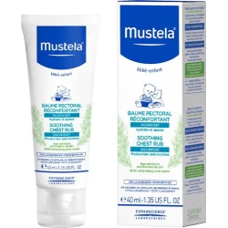 Mustela Crema Massaggio Balsamica contro raffreddore, naso chiuso e tosse 40 ml