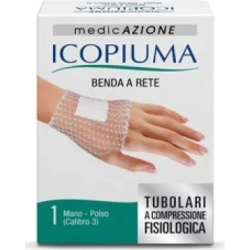 Icopiuma Benda A Rete Per Mano E Polso A Compressione Graduata Calibro 3