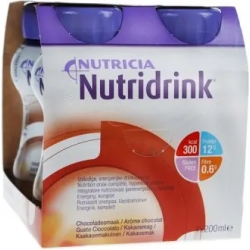 Nutridrink Nutricia Integratore Gusto Cioccolato 4x200ml