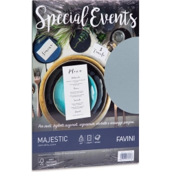 special events carta metallizzata  a4 20 fogli argento 03