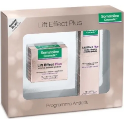 Somatoline cofanetto cosmetic lift effect plus - crema anti-età globale 50 ml + contorno occhi e labbra 15 ml