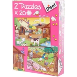 La fattoria 2 puzzle per bambini