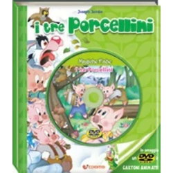 I tre porcellini Edizione illustrata con DVD