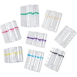 Sacchetto da 100 blister in plastica portamonete - 1 cent