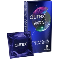 Durex Performa - 6 Profilattici Ritardanti Lubrificati
