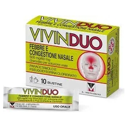 Vivin Duo Febbre e congestione nasale 10 bustine