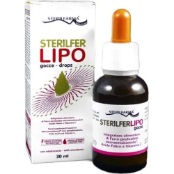 Sterilfer Lipo Gocce 30 Ml - Integratore Di Vitamina C E Ferro