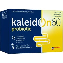 Kaleidon 60 Probiotic 12 Bustine - Integratore Di Fermenti Lattici