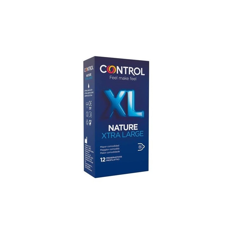 CONTROL - Nature Extra Large - 12 Profilattici Misura Xl