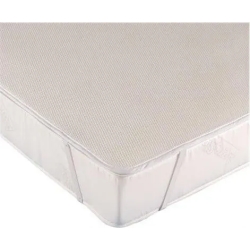 Materasso Con Coprimaterasso per lettino colore Bianco 60 X 125