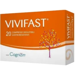 Vivifast 20 compresse - Integratore per memoria e funzioni cognitive