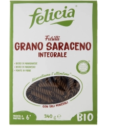 Fusilli Pasta di Grano Saraceno senza glutine 340 g