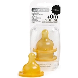 Suavinex Tettarelle Flusso Variabile Caucciù 0+mesi 1 confezione 2 Pezzi