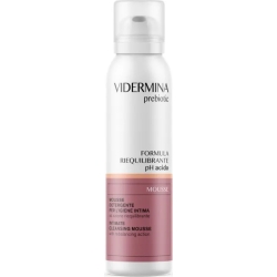 Vidermina Prebiotic Formula Riequilibrante pH Acido - Mousse Detergente Per L'Igiene Intima 150 ml