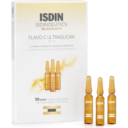 Isdin Flavo-C Ultraglican - Siero Viso 10 Fiale