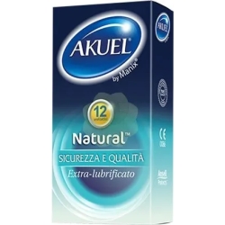 Akuel by manix natural 12 preservativi