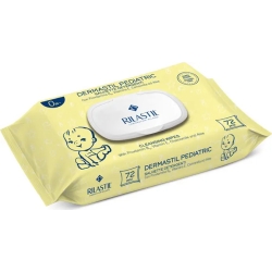 Rilastil Dermastil Pediatric Salviette Detergenti senza Alcool 72 Salviette