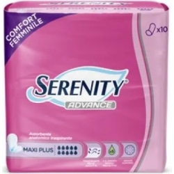 SERENITY Advance Maxi Plus Assorbente Anatomico 10 Pezzi