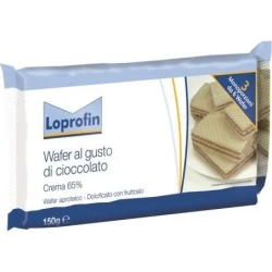 Wafers al Cioccolato Croccanti Cialde senza Glutine 150 g