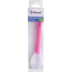 Unifamily cucchiaino pappa in silicone rosa