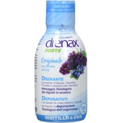Drenax Forte 300 ml Gusto Mirtillo - Integratore Drenante
