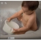 Bolliicina - Vaschetta con Doppia Seduta Anatomica 0-12 Mesi Bianco