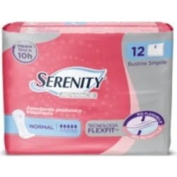 Serenity Advance - 10 Assorbenti Anatomici Normal Per Incontinenza Leggera