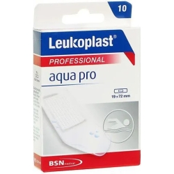 Leukoplast Cerotti Impermeabili Aqua Pro - 10 Cerotti Impermeabili Da 19 x 72 mm