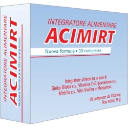 Acimirt 30 compresse - integratore per la funzione visiva
