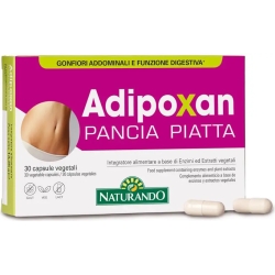 Adipoxan Pancia Piatta 30 Capsule - Integratore Per Il Controllo Del Peso