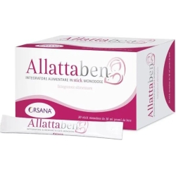 Allattaben 20 bustine stick - Integratore per l'Allattamento