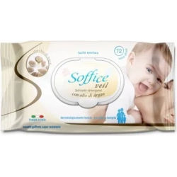 Salviettine Detergenti con Olio di Argan - confezione da 72 salviette