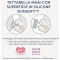 2 tettarelle in silicone misura 3 (4+ mesi)