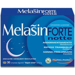 Melasin Forte 30 compresse - Integratore per il sonno