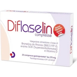 Diflaselin 20 compresse gastroprotette - Integratore Drenante