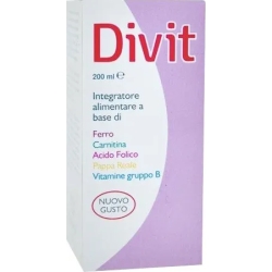 Divit Sciroppo 200 ml - Integratore Ricostituente