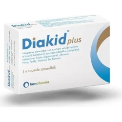Diakid, Integratore per l'Equilibrio Flora Intestinale, 10 Capsule