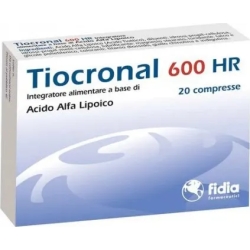 Tiocronal 600 HR - Integratore Antiossidante 20 compresse